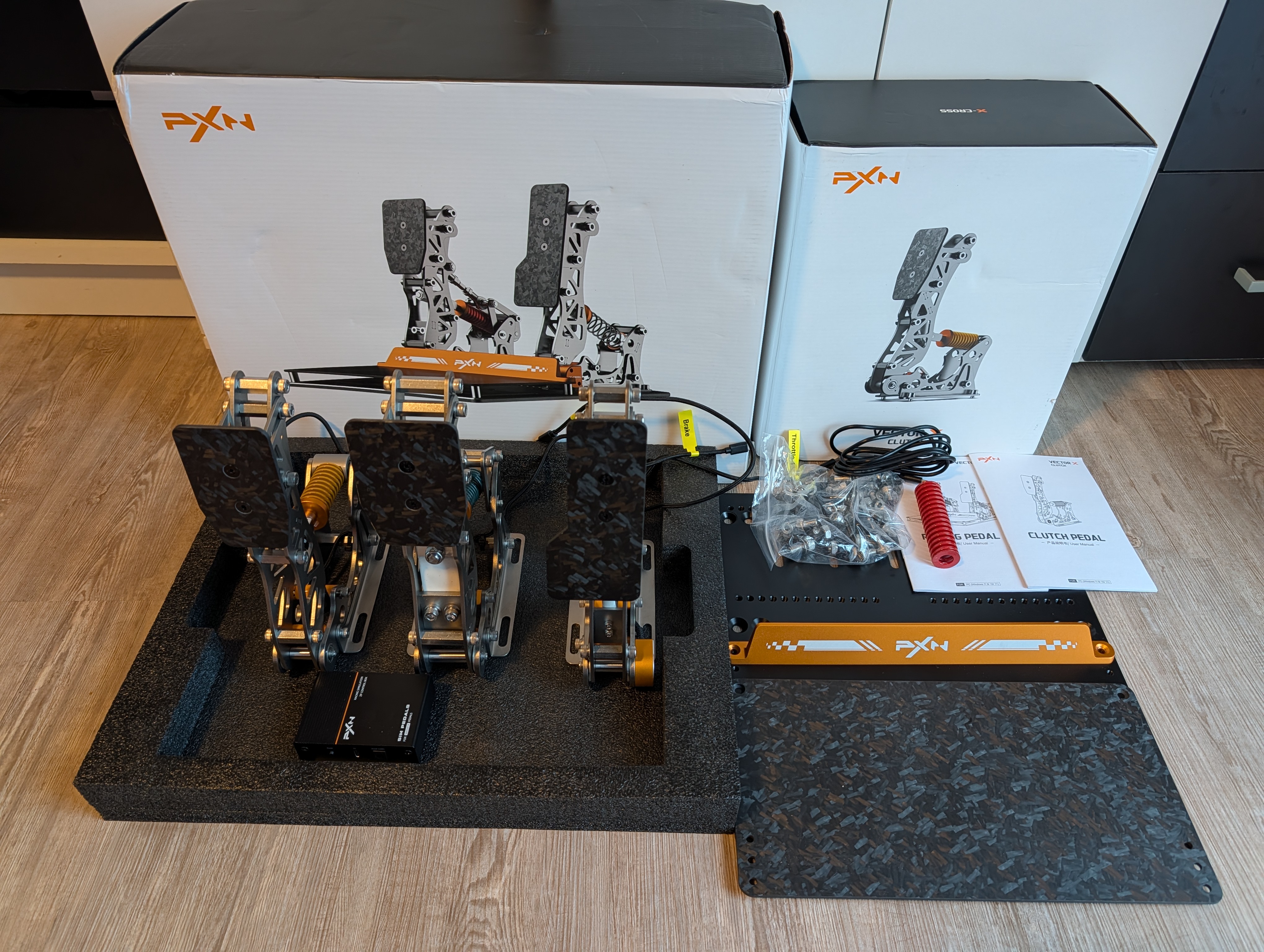 PXN Vector X Pedals - 3 Pedals Set