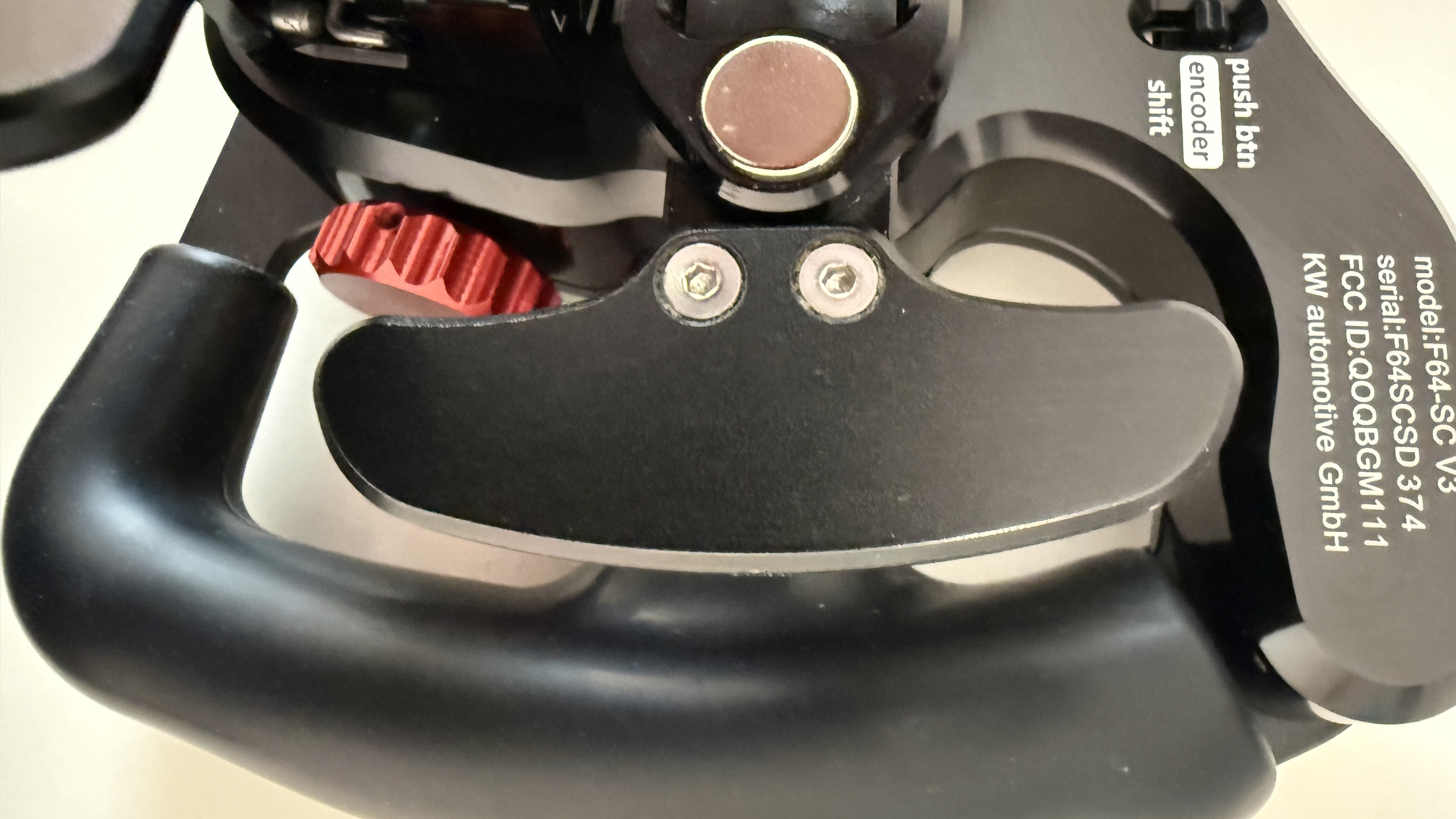Ascher Racing F64 SC V3 Wheel Simucube 2 Wireless Version mit QR