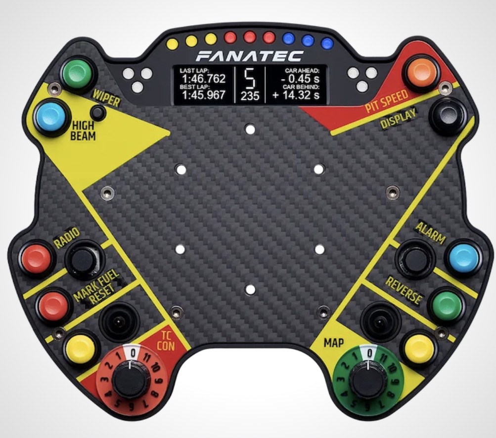 Fanatec Podium Steering Wheel GT3 Endurance