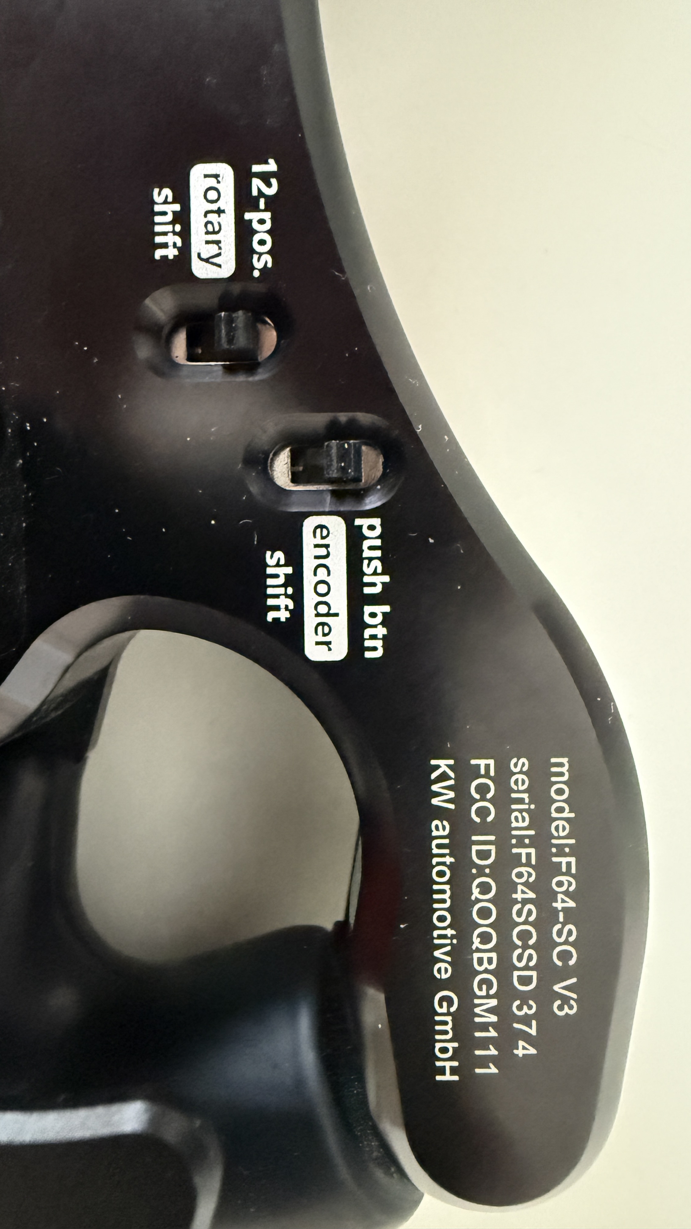 Ascher Racing F64 SC V3 Wheel Simucube 2 Wireless Version mit QR
