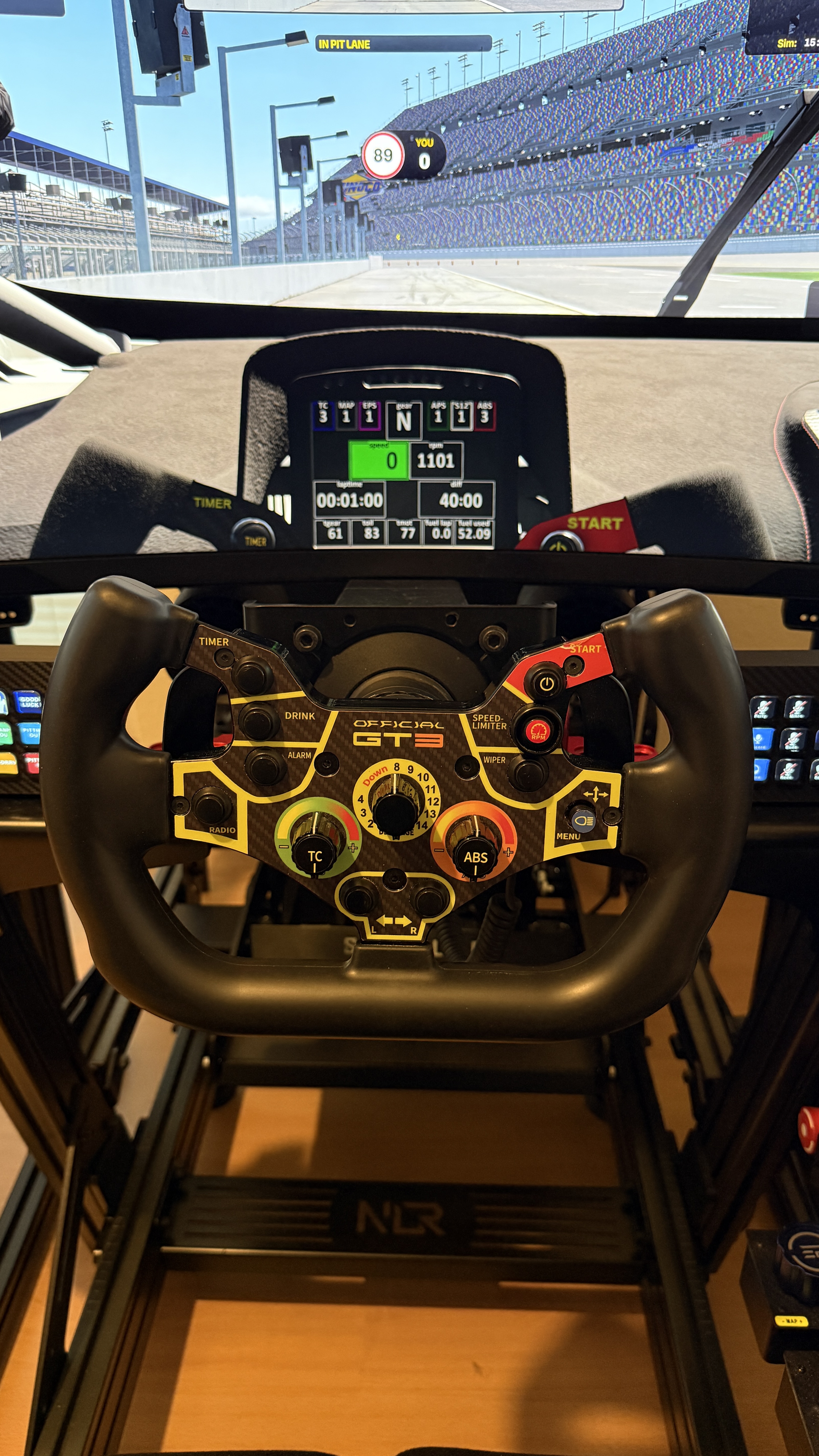 SimRacingBay SRB GT3 V2 Wheel Simucube 2 Wireless Version mit QR