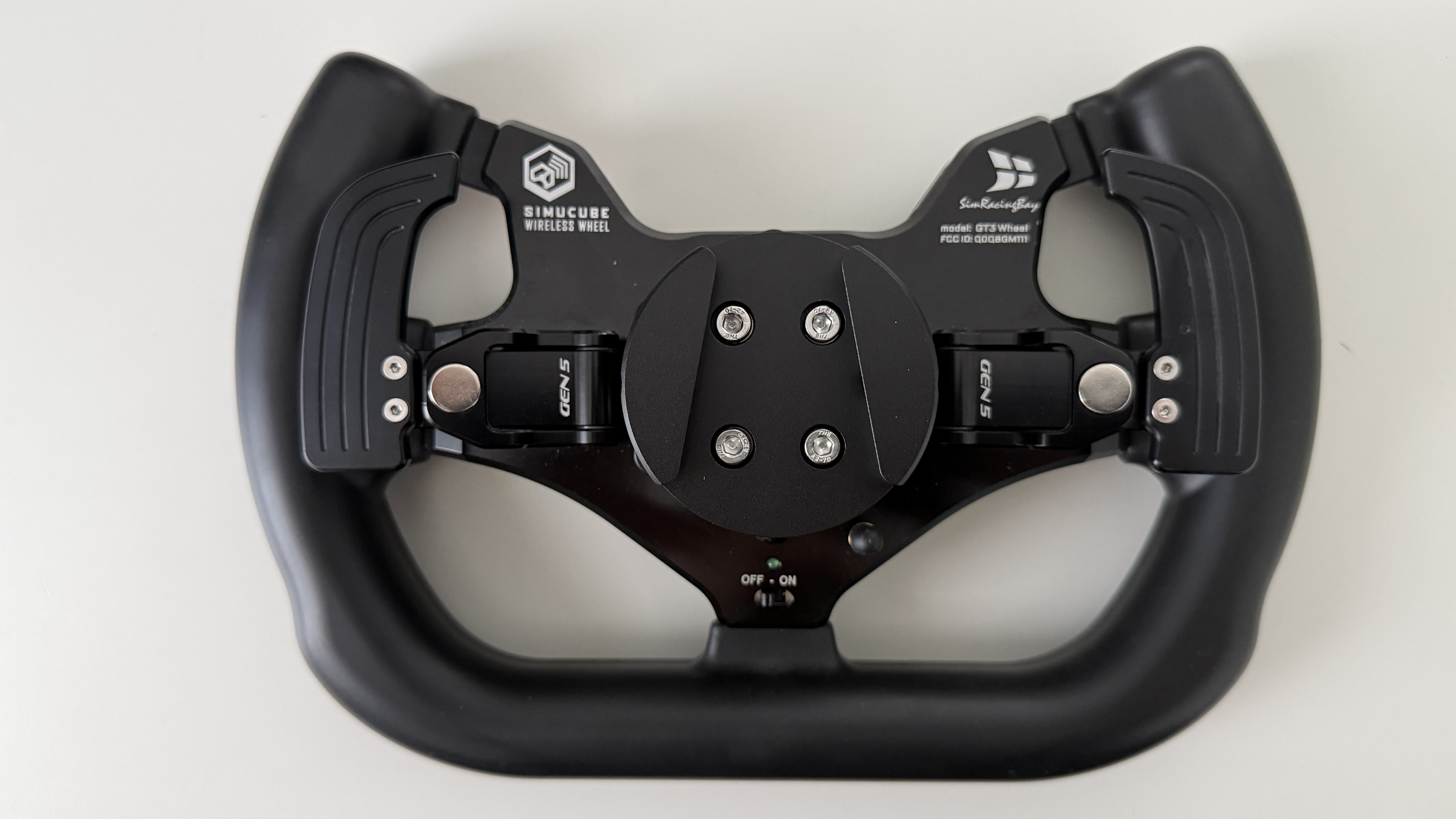 SimRacingBay SRB GT3 V2 Wheel Simucube 2 Wireless Version mit QR