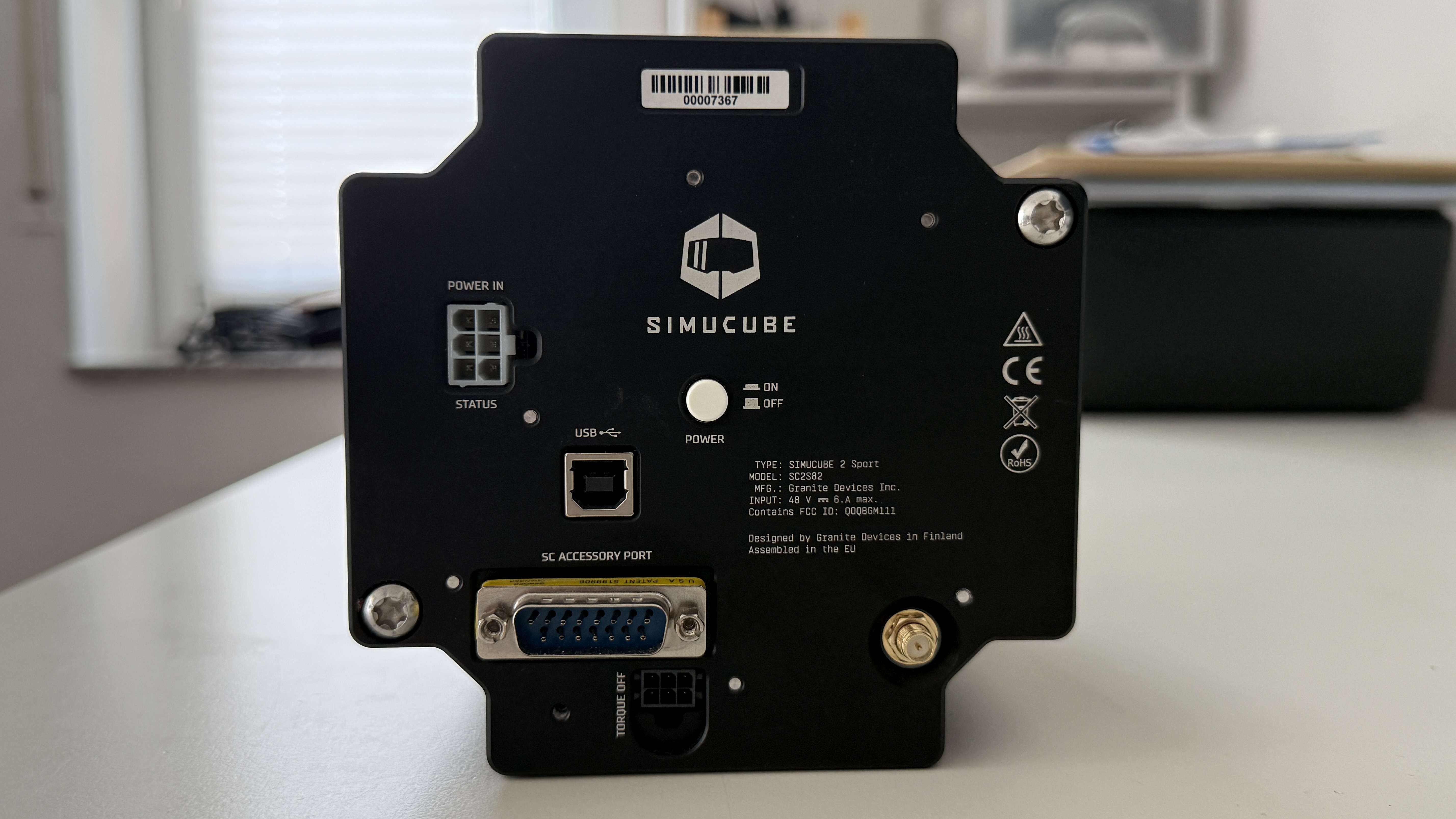 Simucube 2 Sport Direct Drive Wheel Base 17 Nm