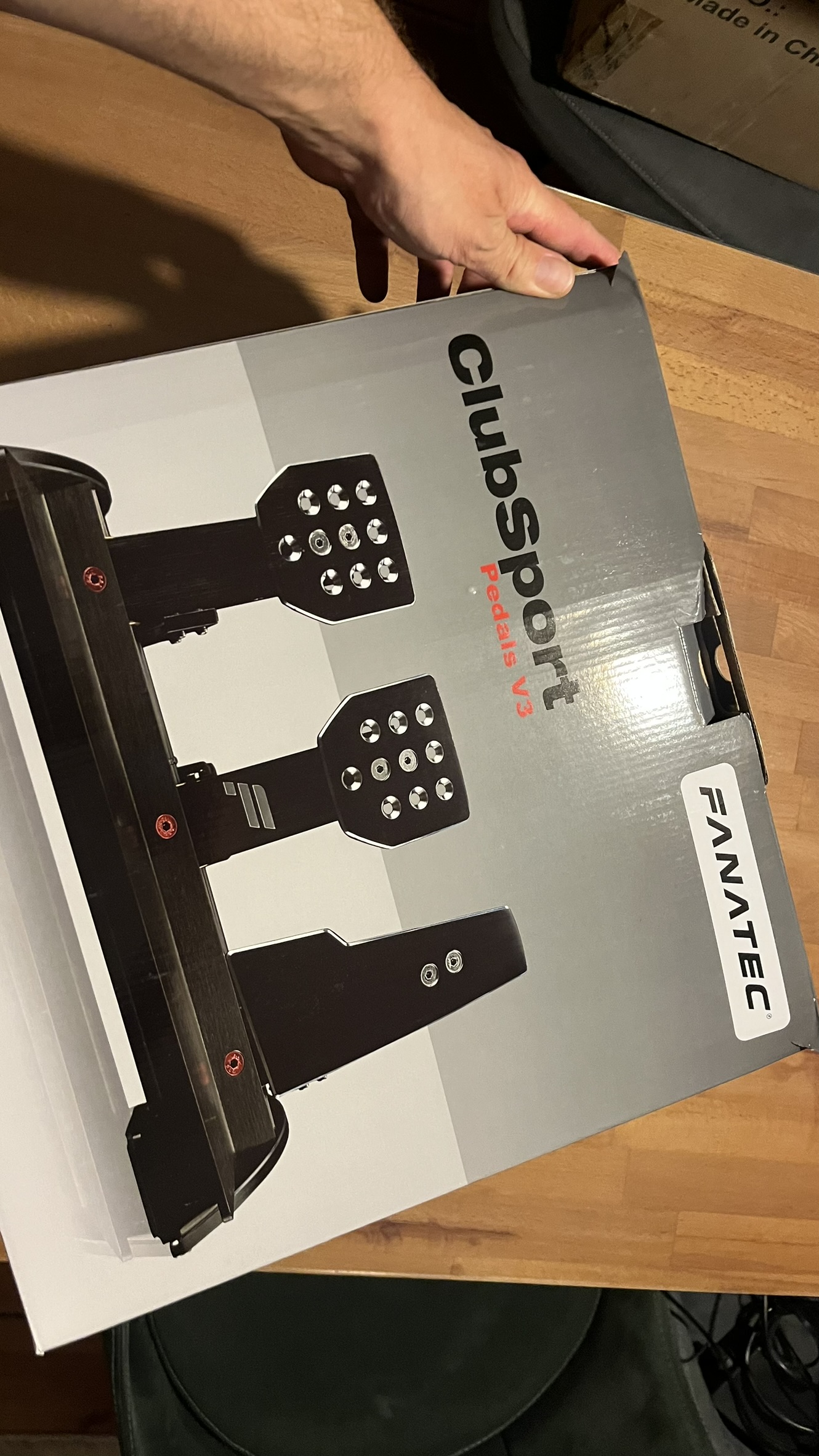 Fanatec ClubSport Pedals V3 mit Tuning Set und OVP