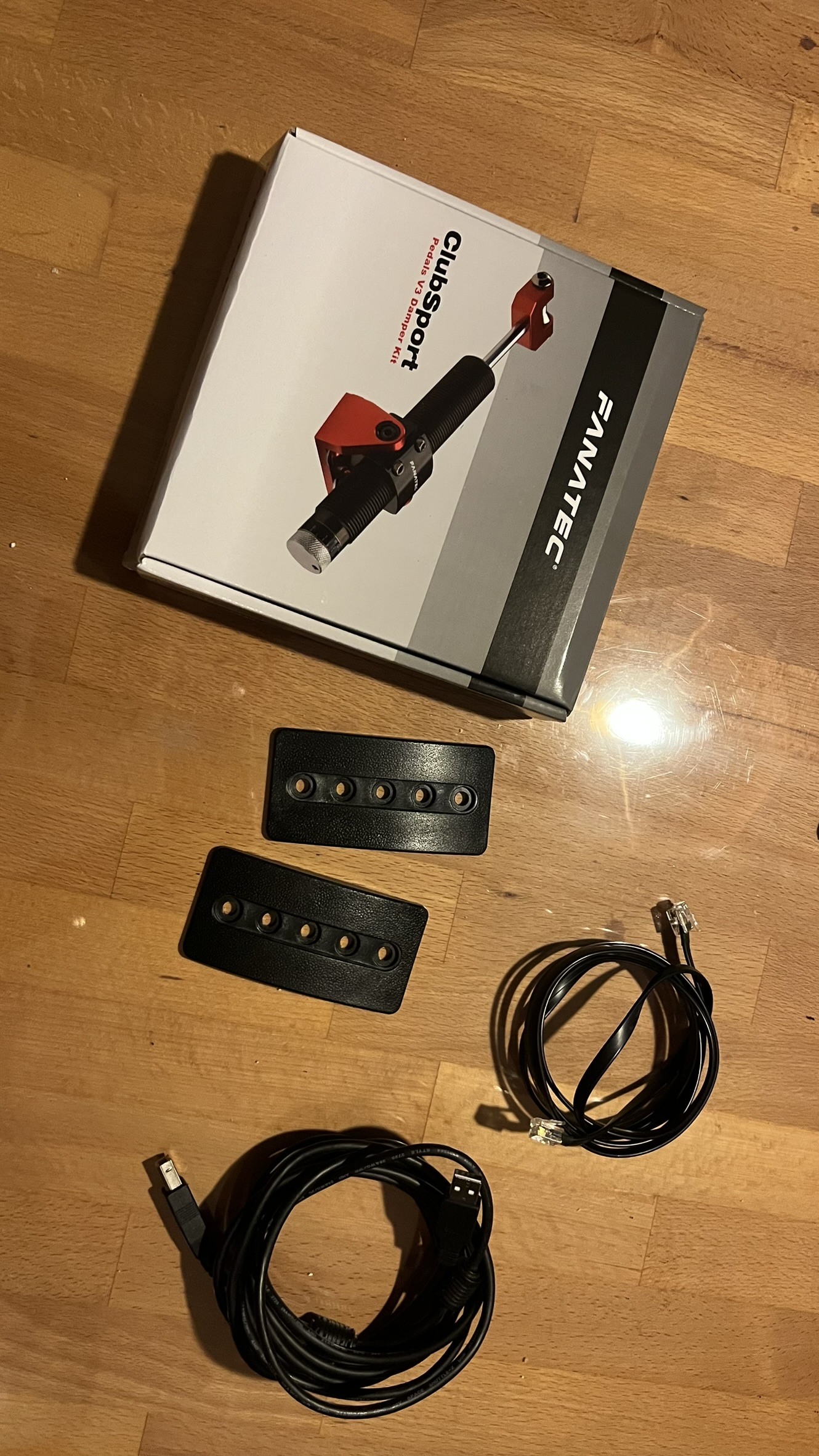 Fanatec ClubSport Pedals V3 mit Tuning Set und OVP