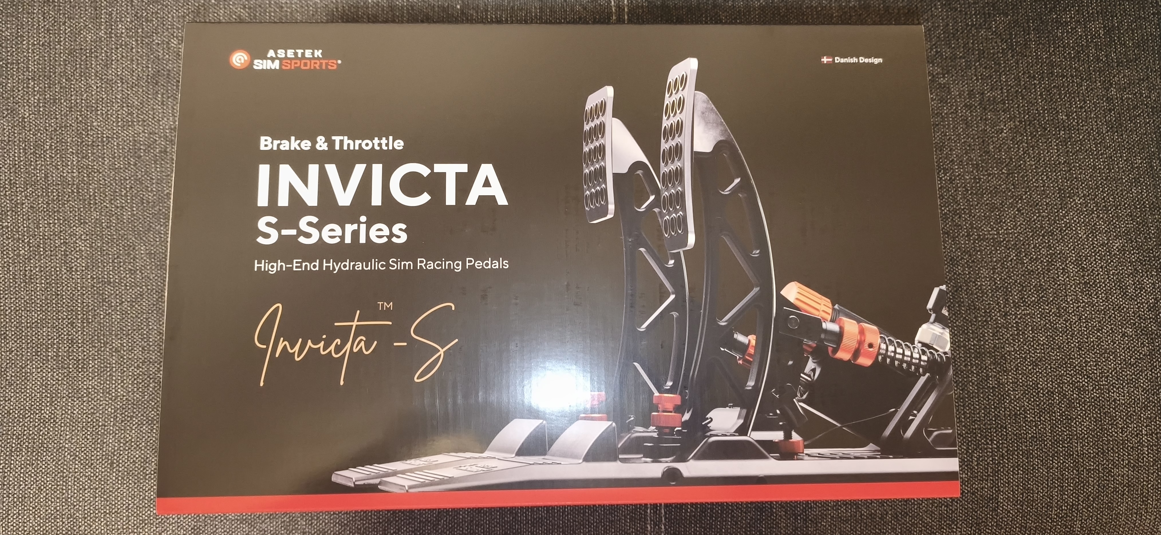 Asetek Invicta S-Series T.H.O.R.P II Break & Throttle + Haptic + Restgarantie