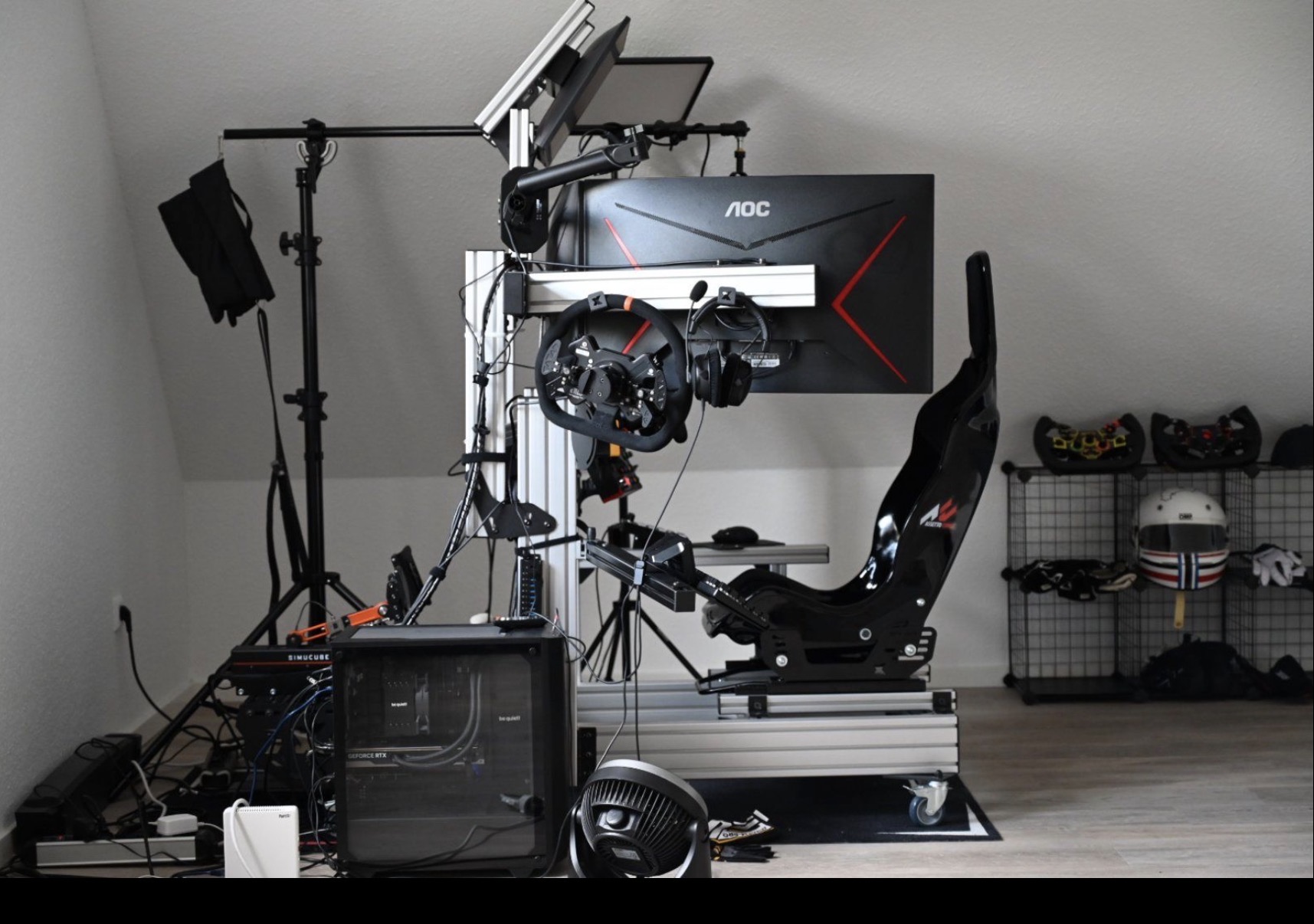 Sim-Racing-Rig (Simucube / SimXPro) – Highend-Komplettsystem