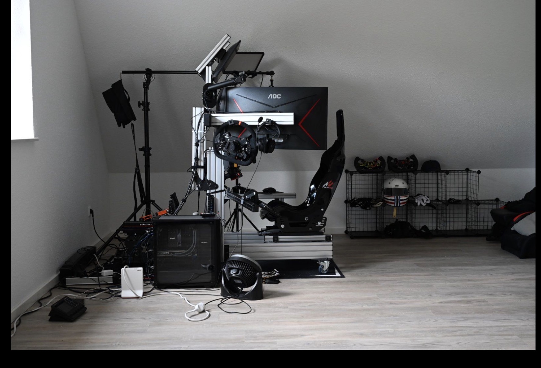 Sim-Racing-Rig (Simucube / SimXPro) – Highend-Komplettsystem