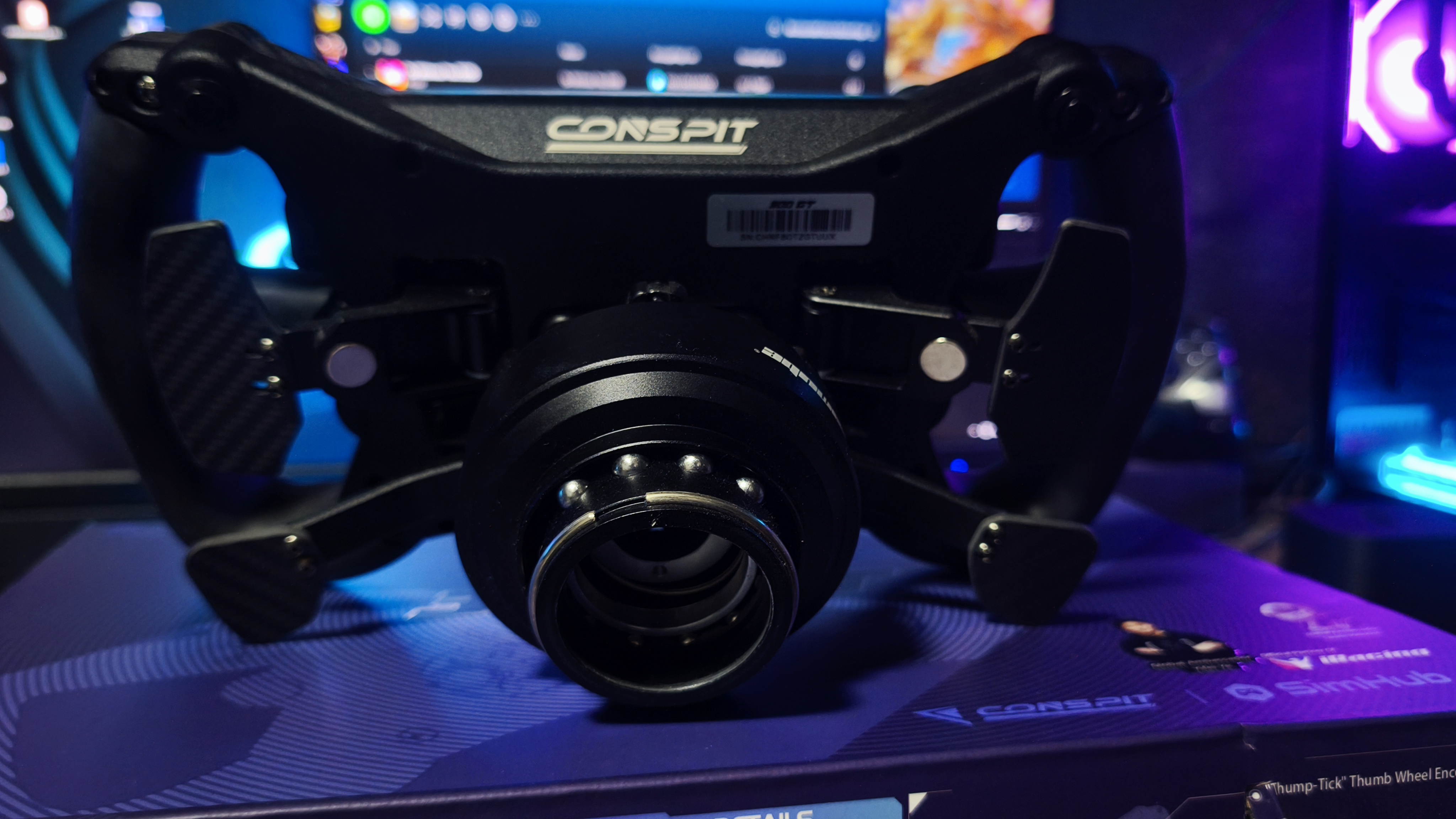 Conspit 300 GT Sim-Racing Lenkrad + Simube QR