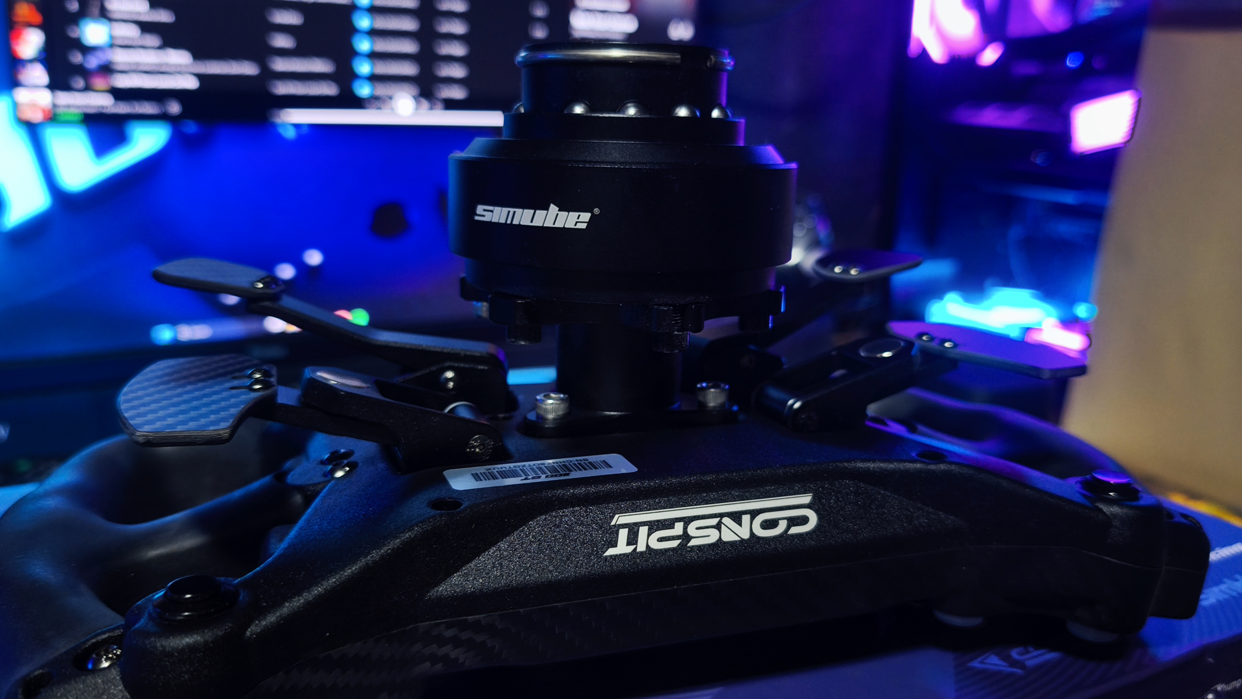 Conspit 300 GT Sim-Racing Lenkrad + Simube QR