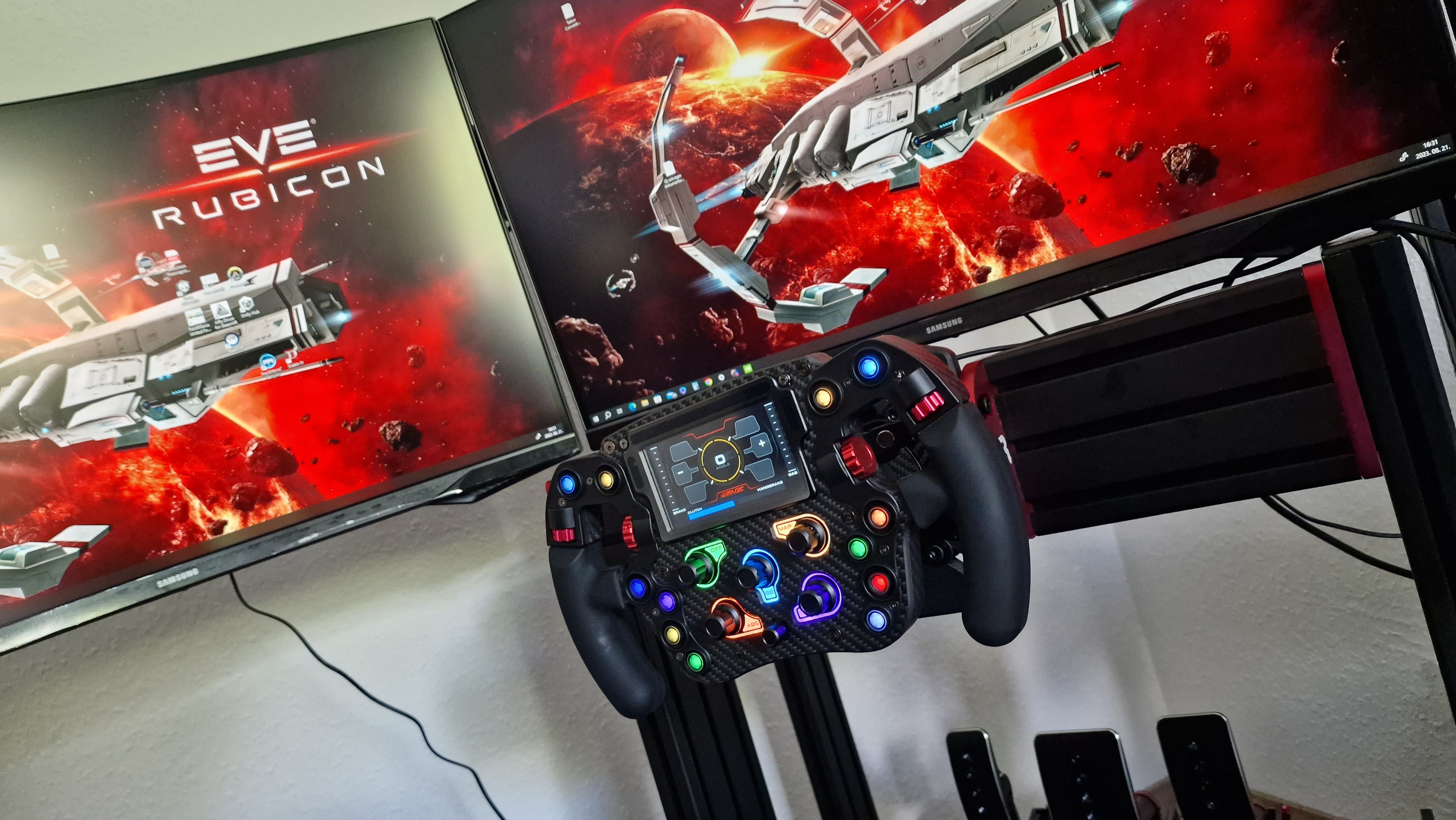 Track Racer 120 + Simagic