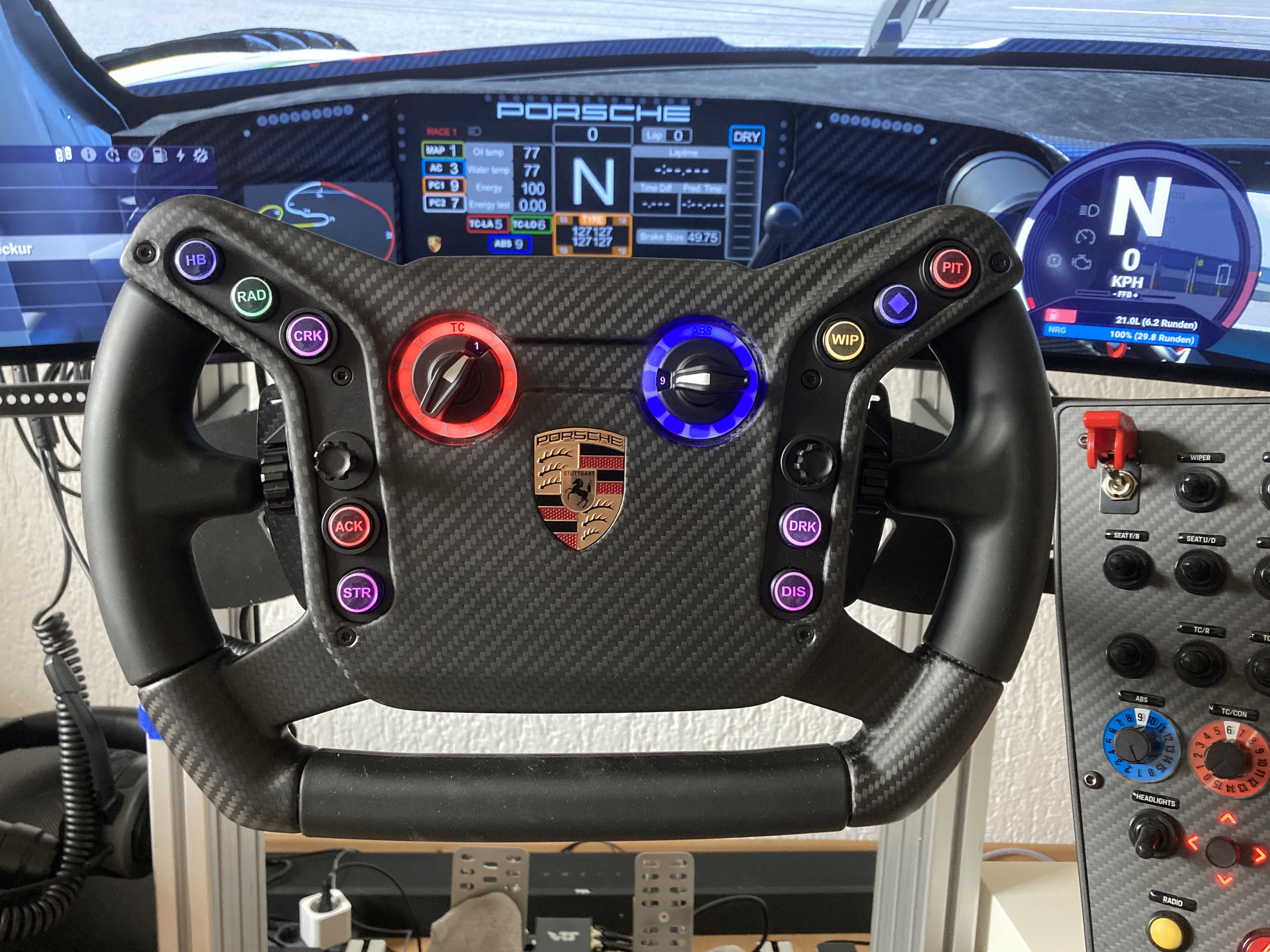 VPG Porsche 992.2 Gt3 Cup Lenkrad