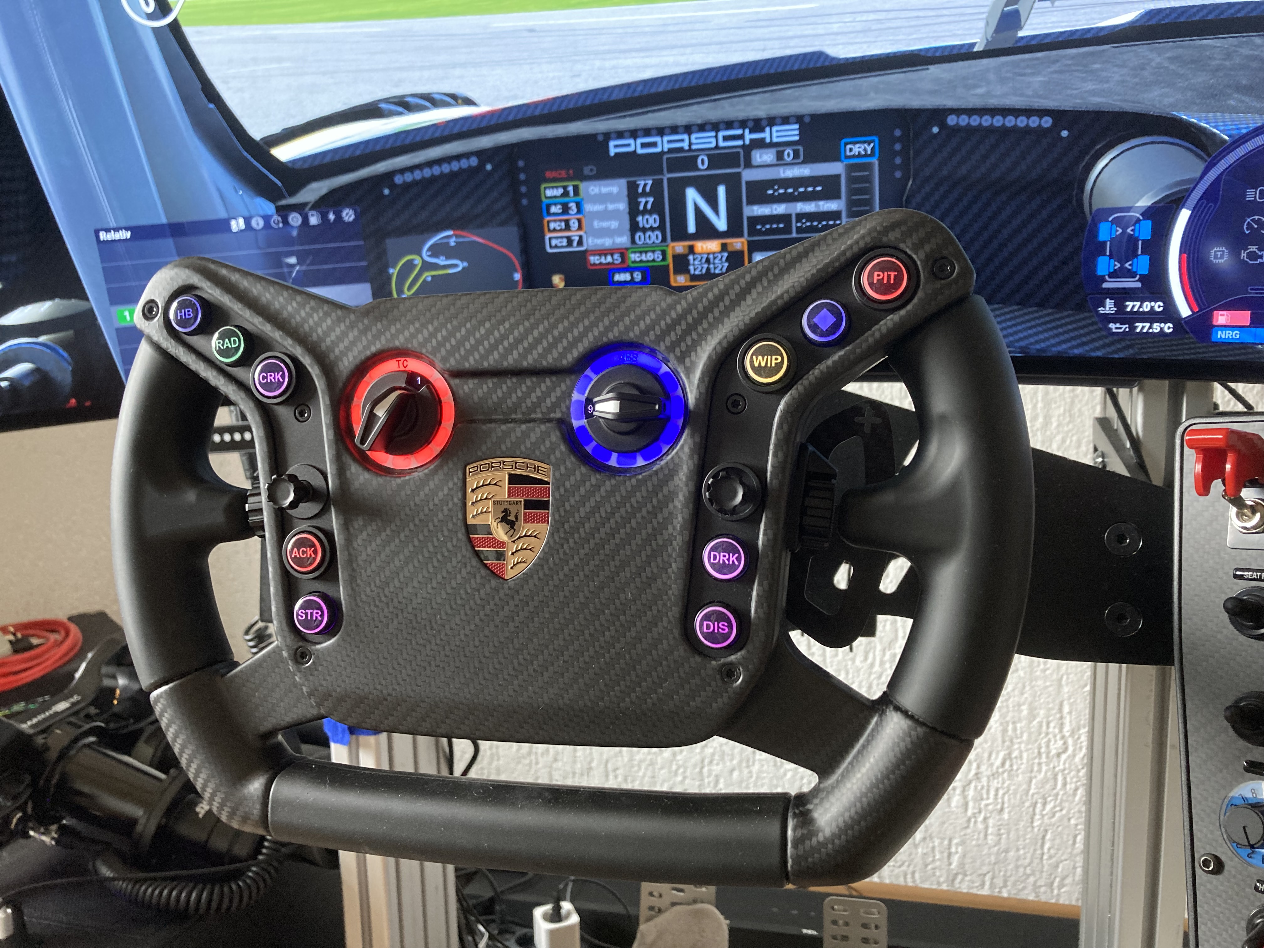 VPG Porsche 992.2 Gt3 Cup Lenkrad