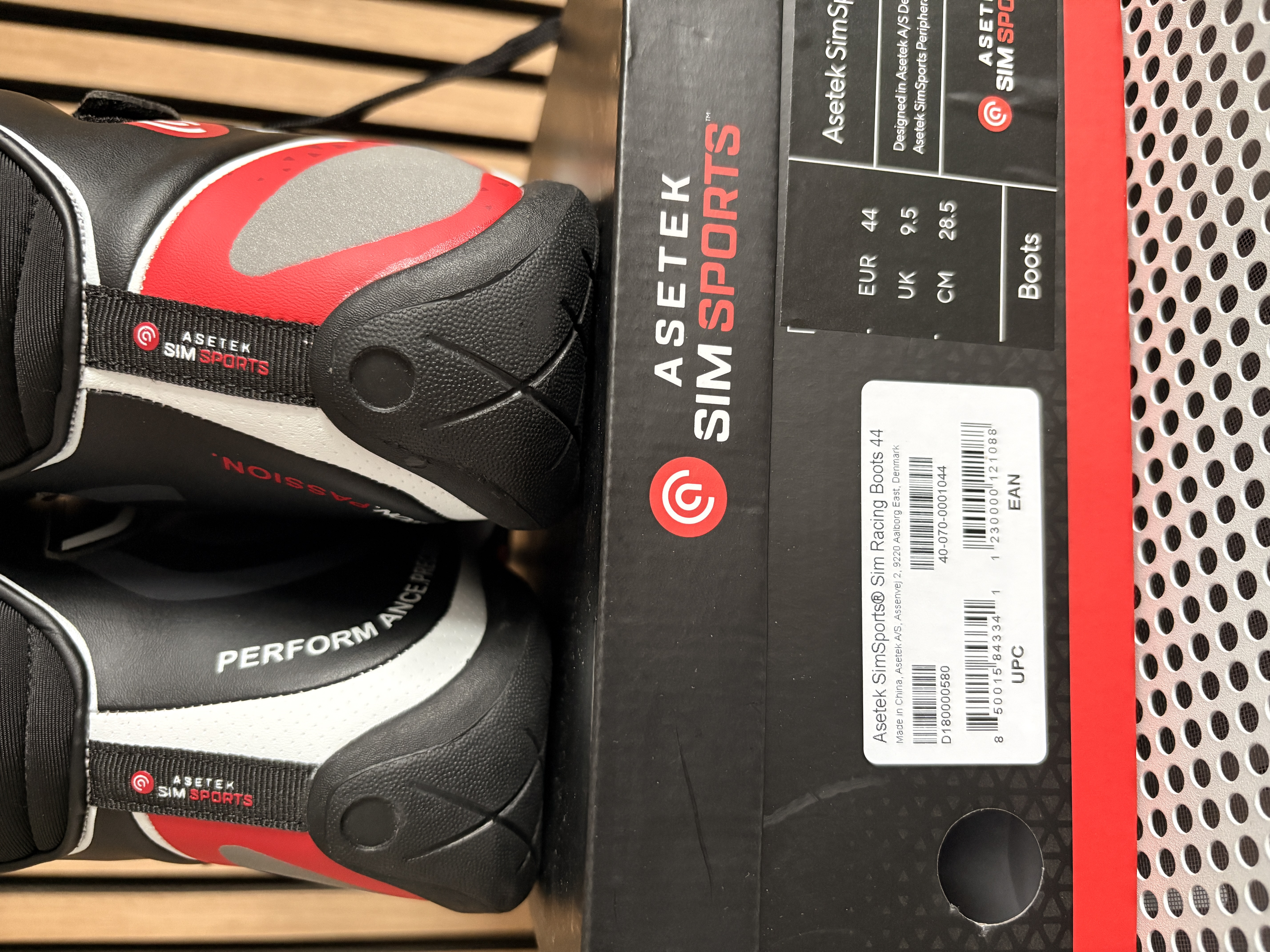 Asetek Simracing Schuhe Gr. 44